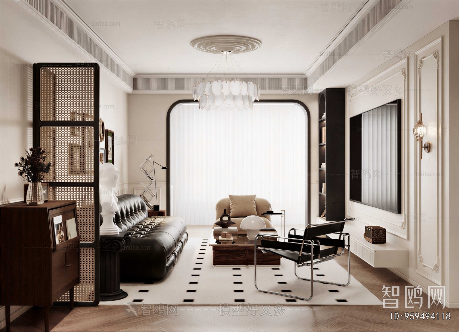 French Style A Living Room