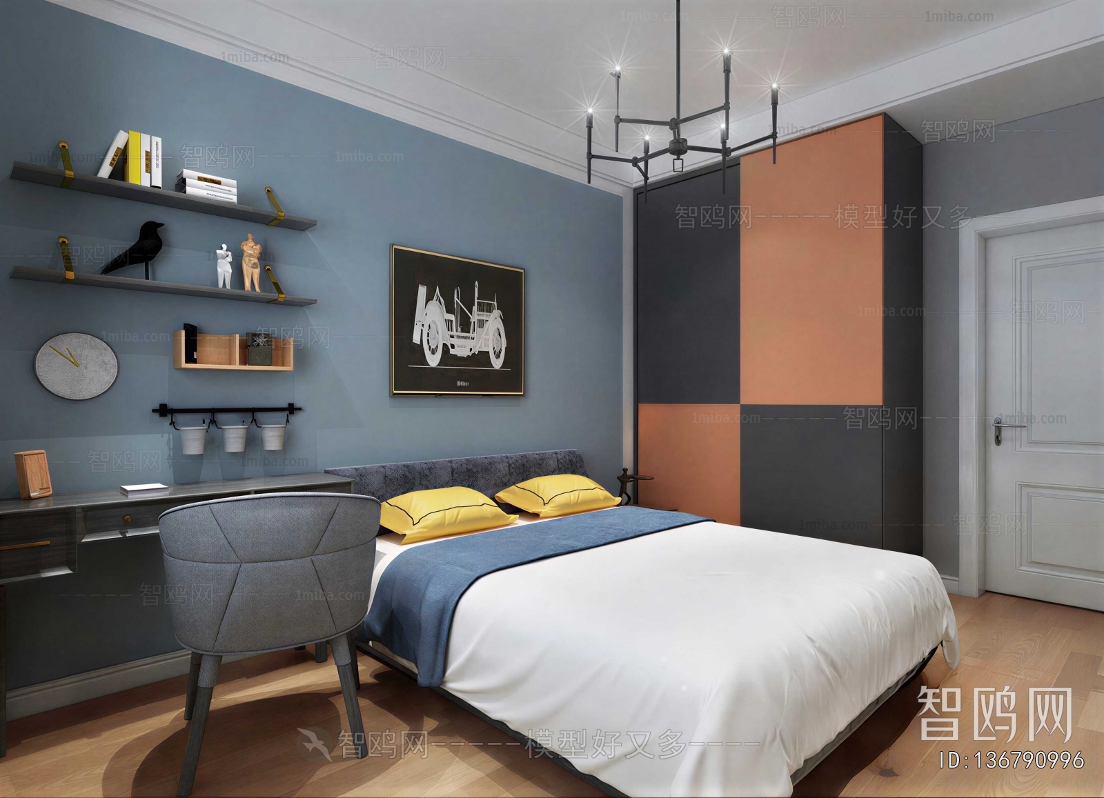 Nordic Style Bedroom