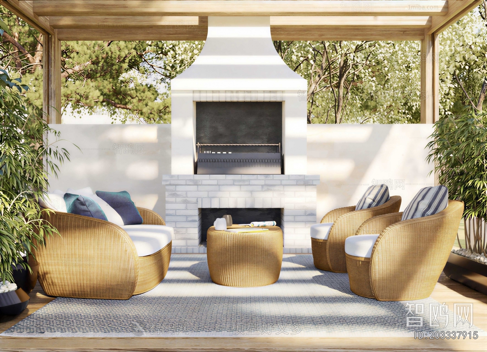 Modern Outdoor Sofa