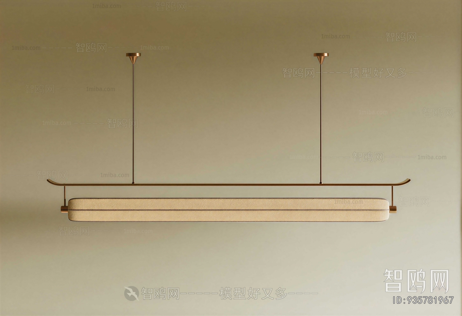 New Chinese Style Long Chandelier