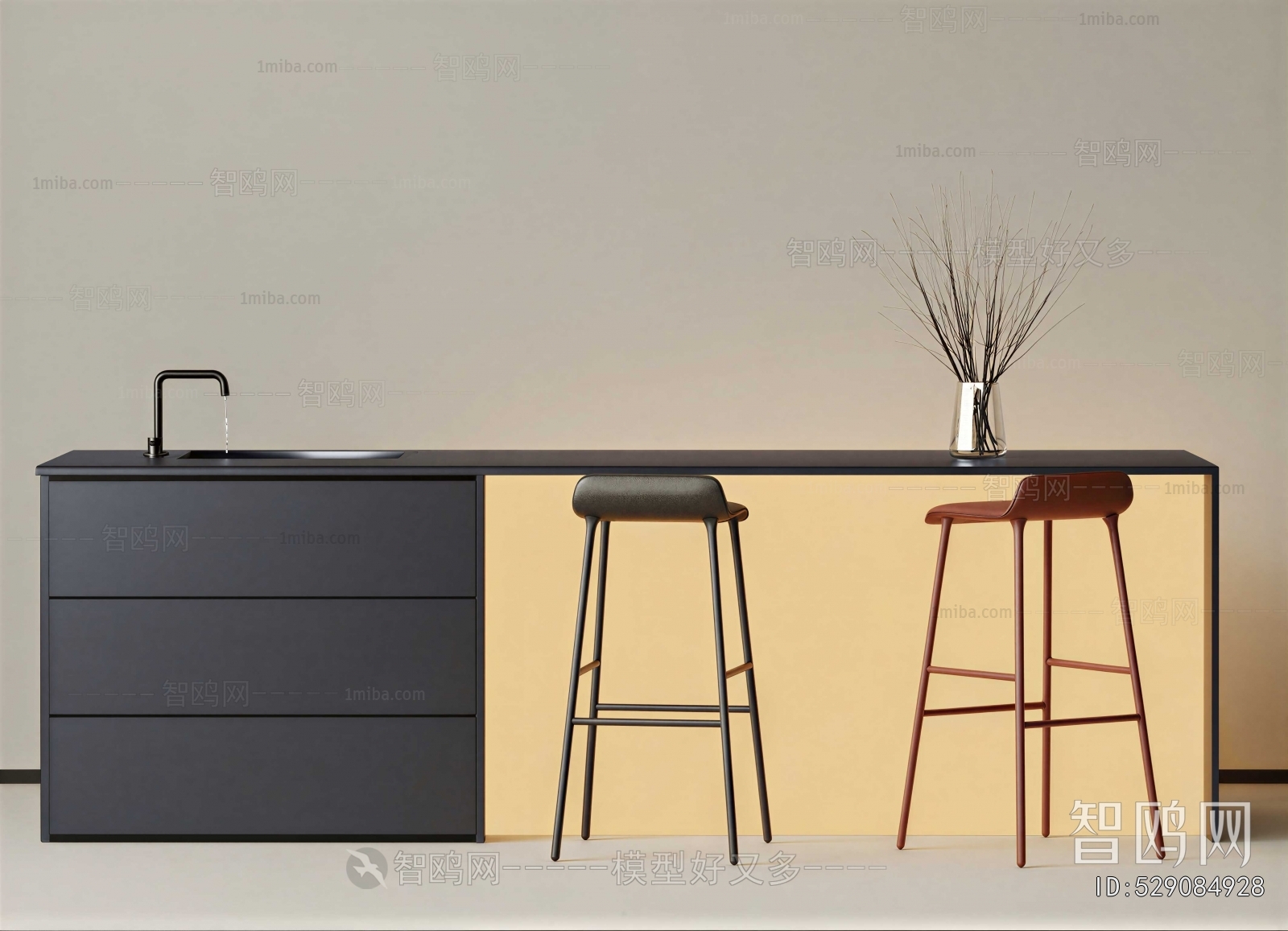Modern Counter Bar