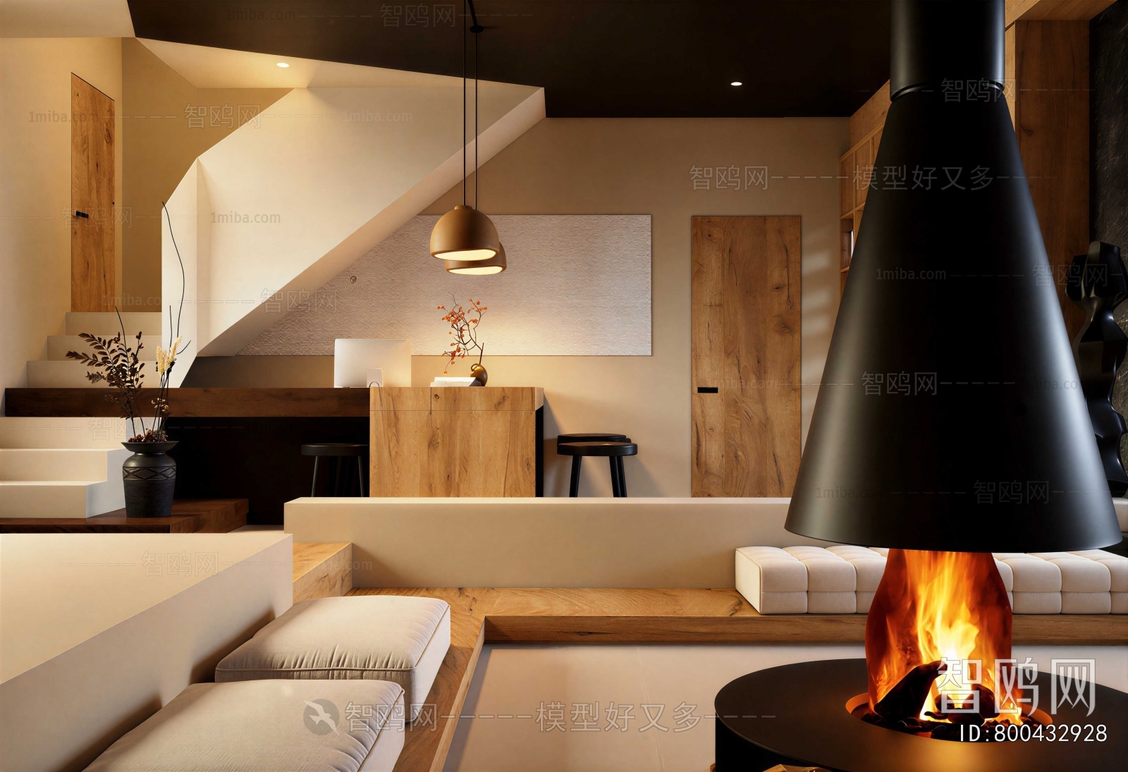 Japanese Style A Living Room