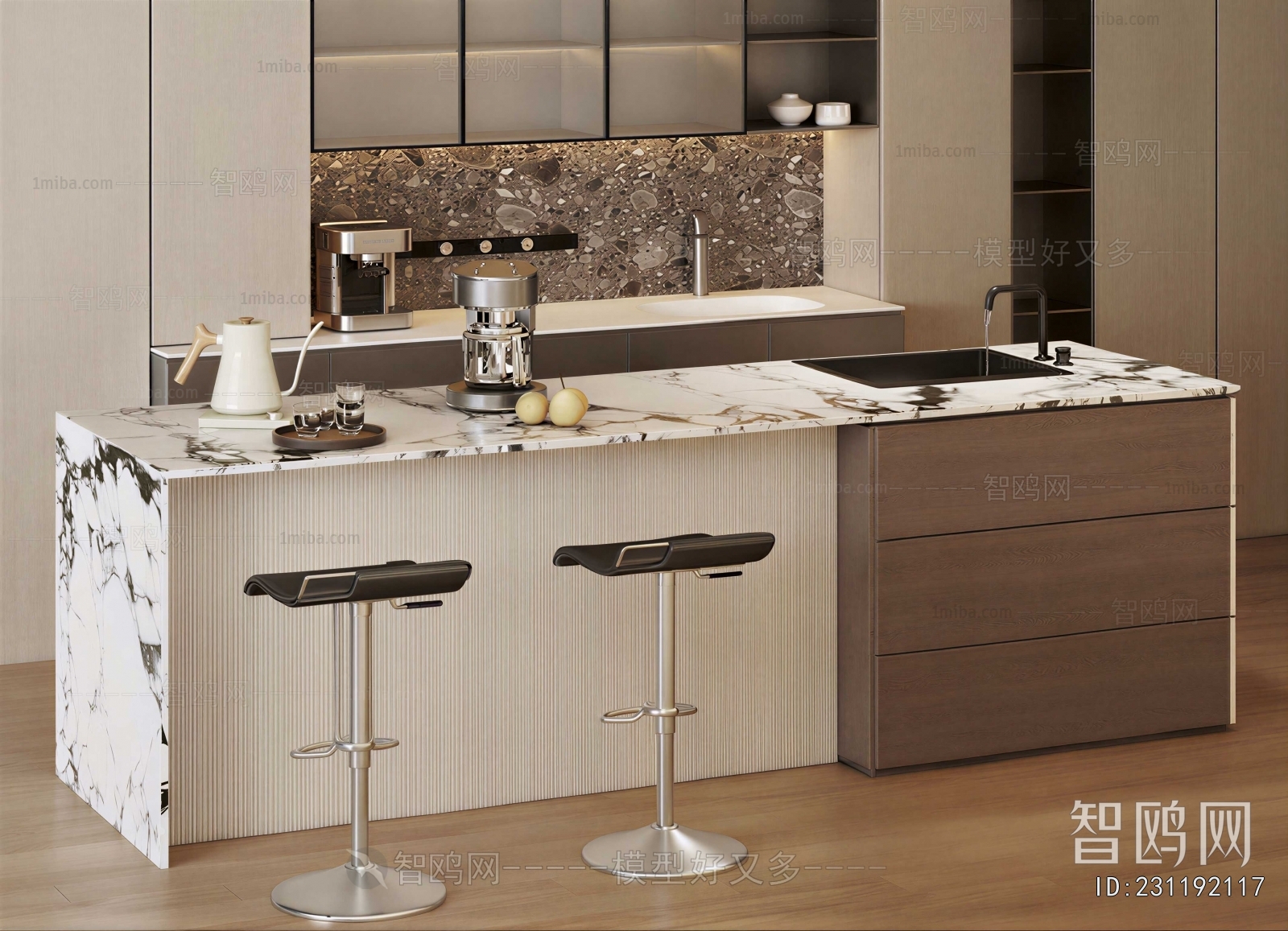 Modern Counter Bar