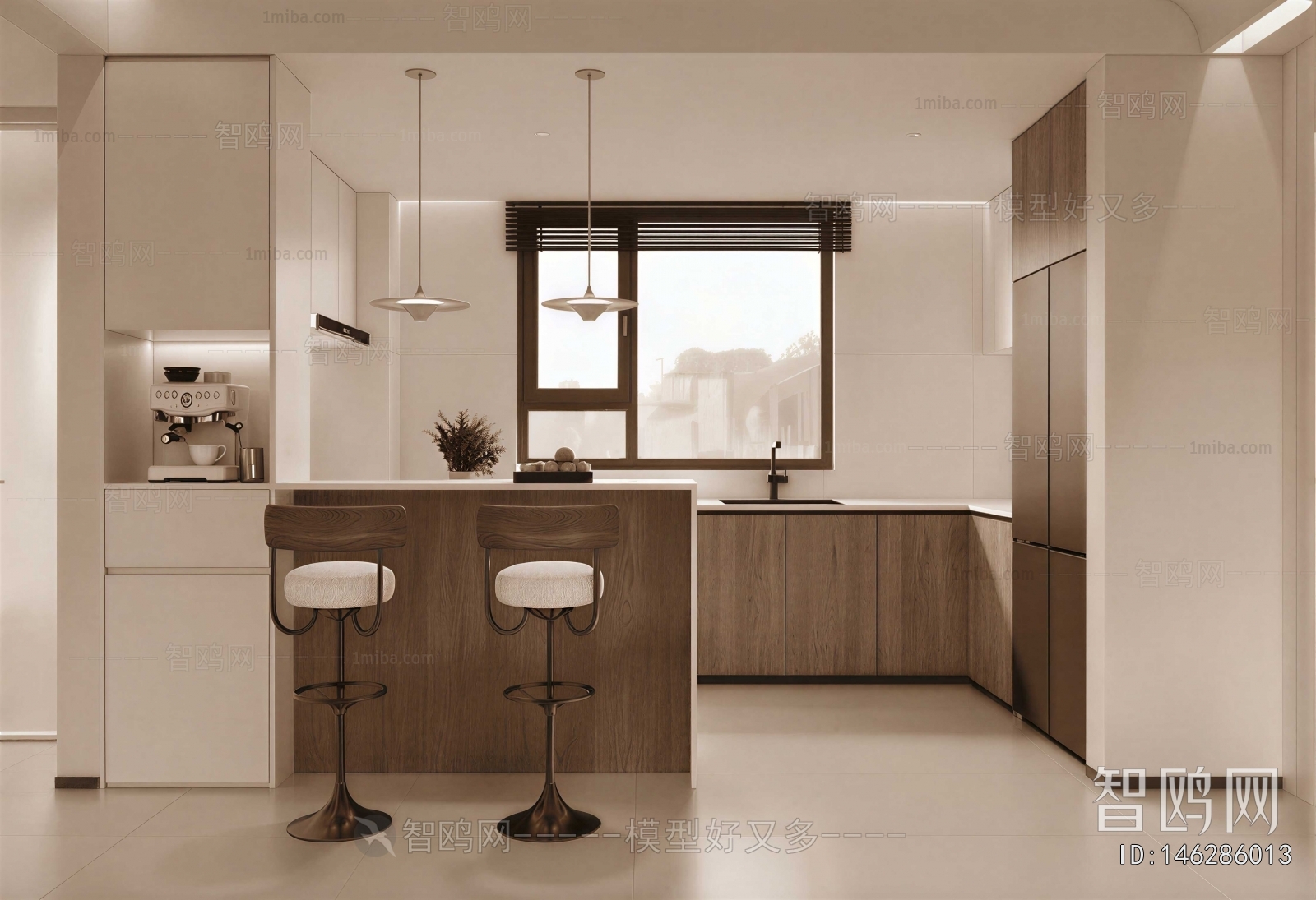 Modern Open Kitchen