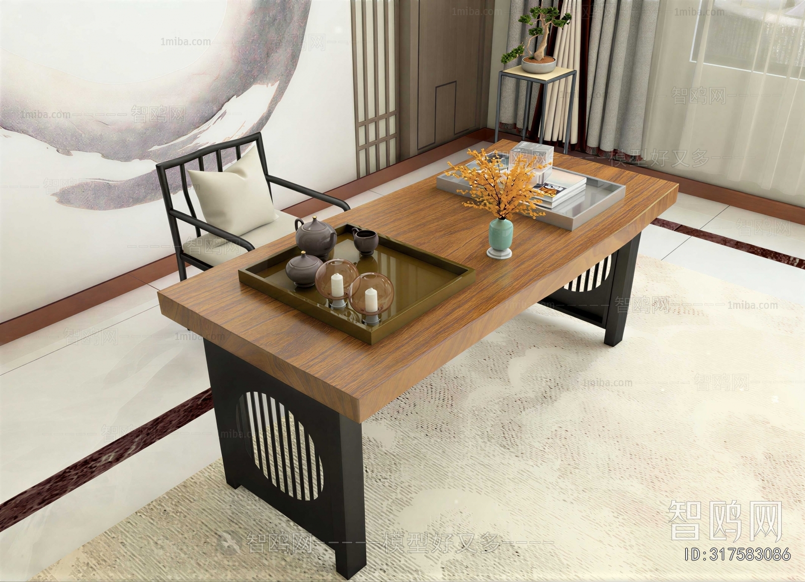 New Chinese Style Tea Tables And Chairs