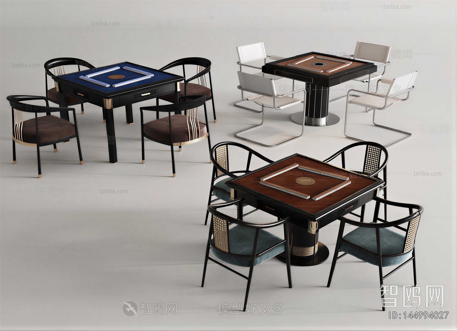 New Chinese Style Mahjong Tables And Chairs