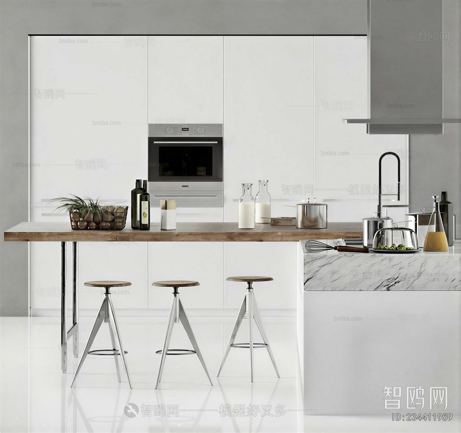 Modern The Kitchen