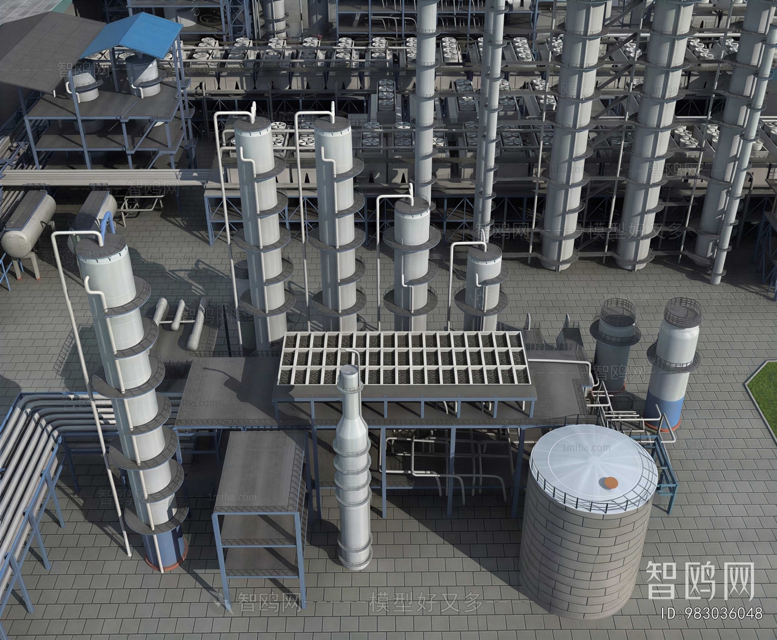 Modern Industrial Building