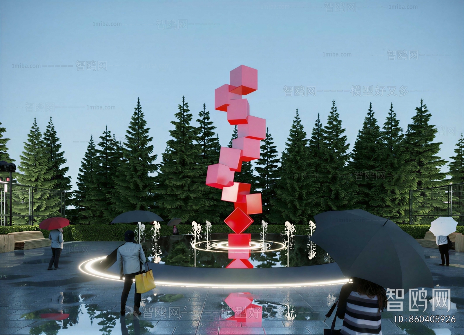 Modern Sculpture Sketch
