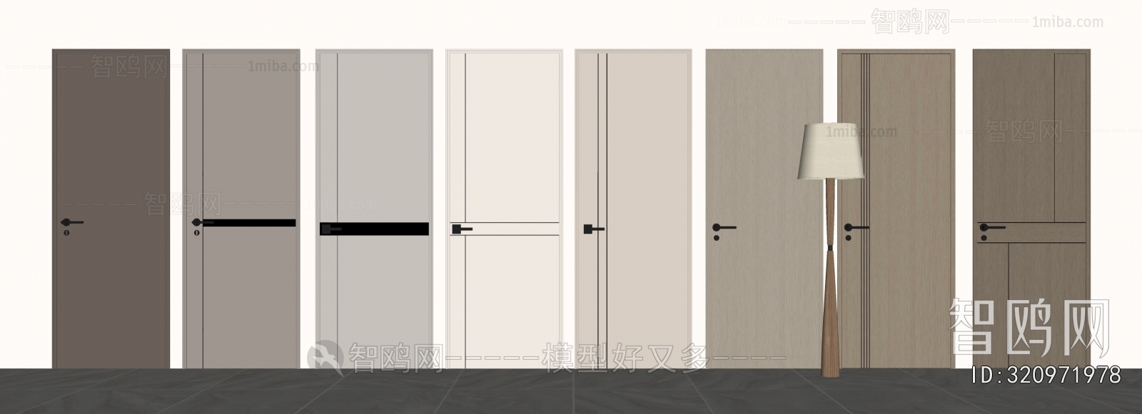 Modern Single Door