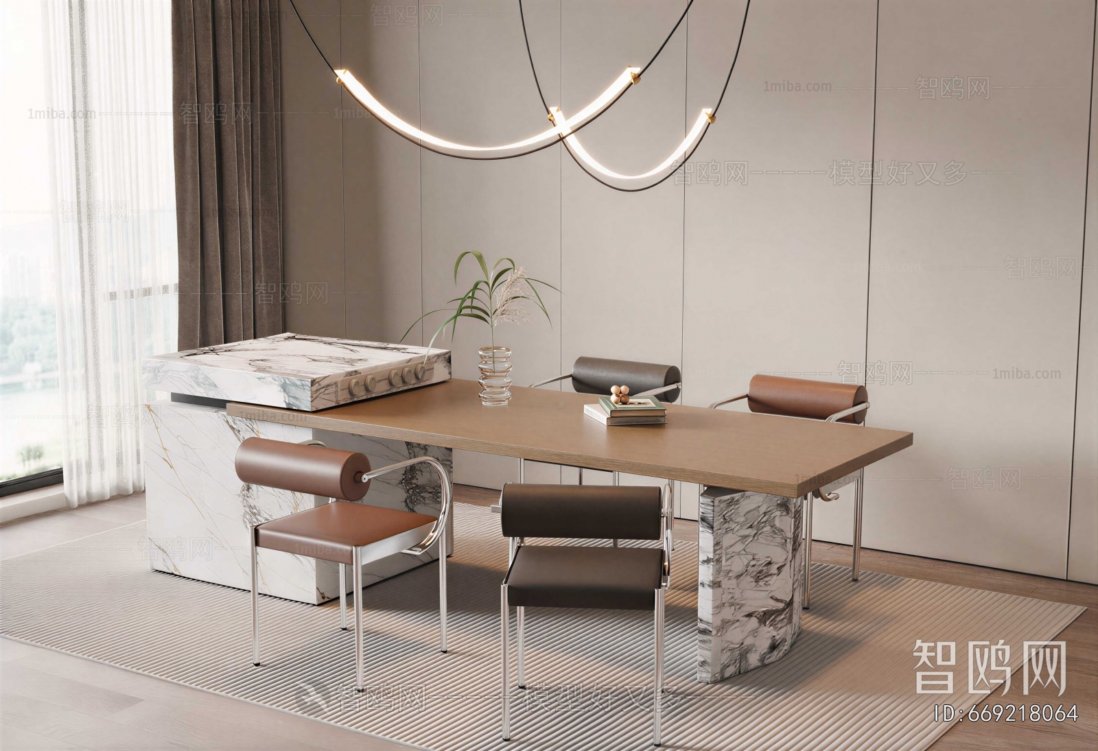 Modern Dining Table And Chairs