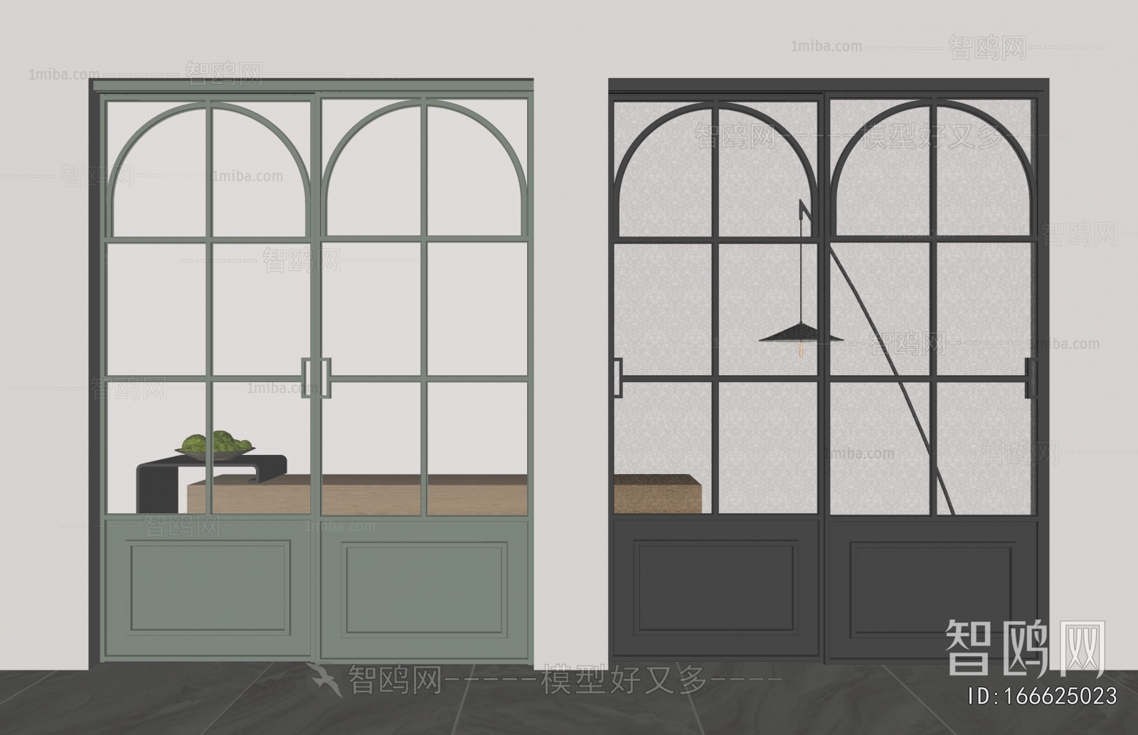 French Style Double Door