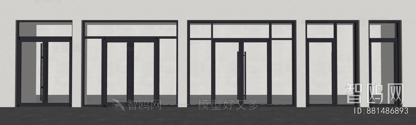 Modern Double Door
