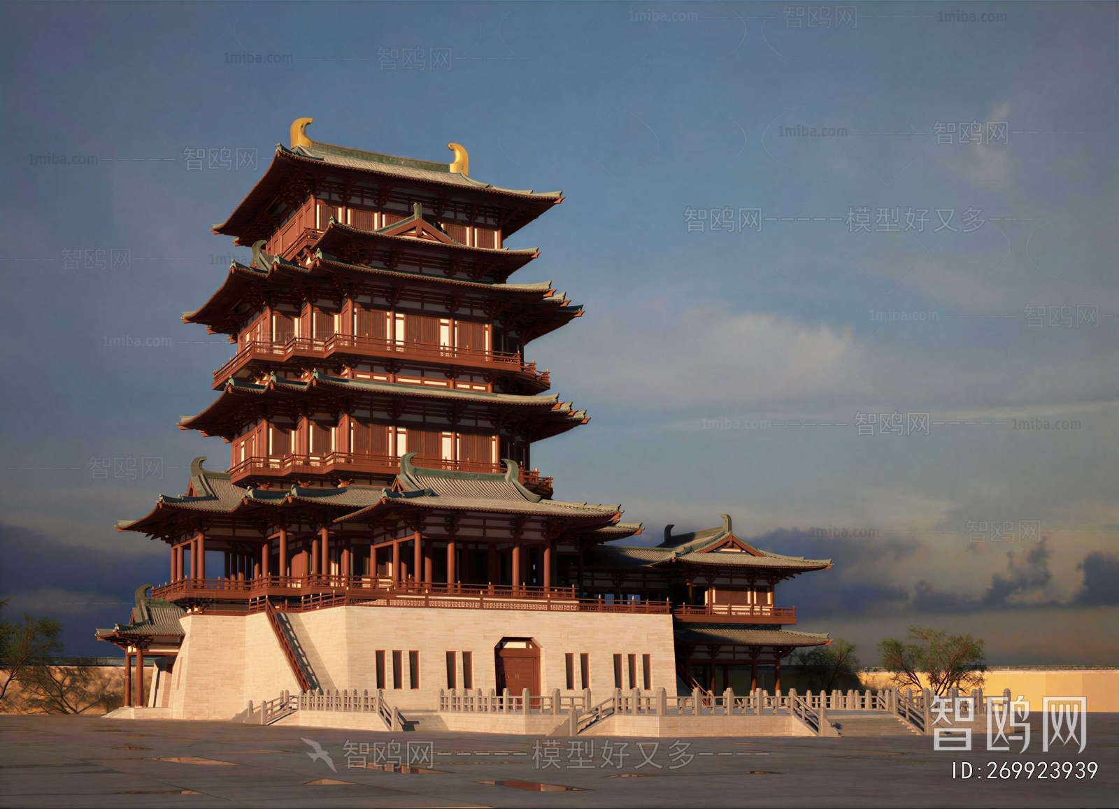 Chinese Style Tower