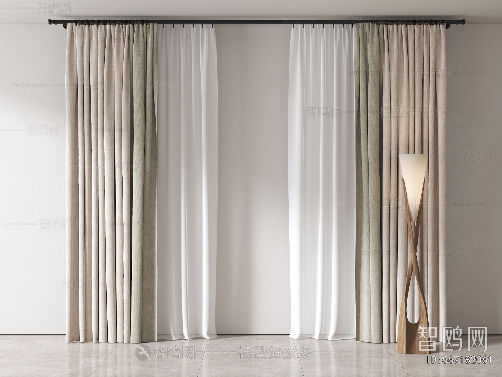 Modern The Curtain