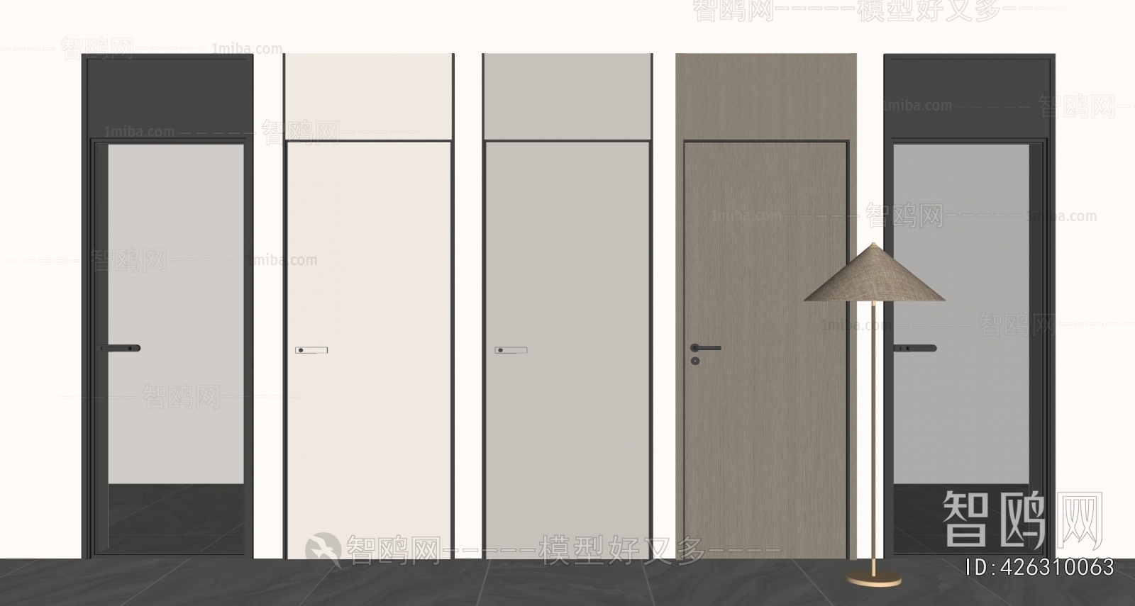 Modern Single Door