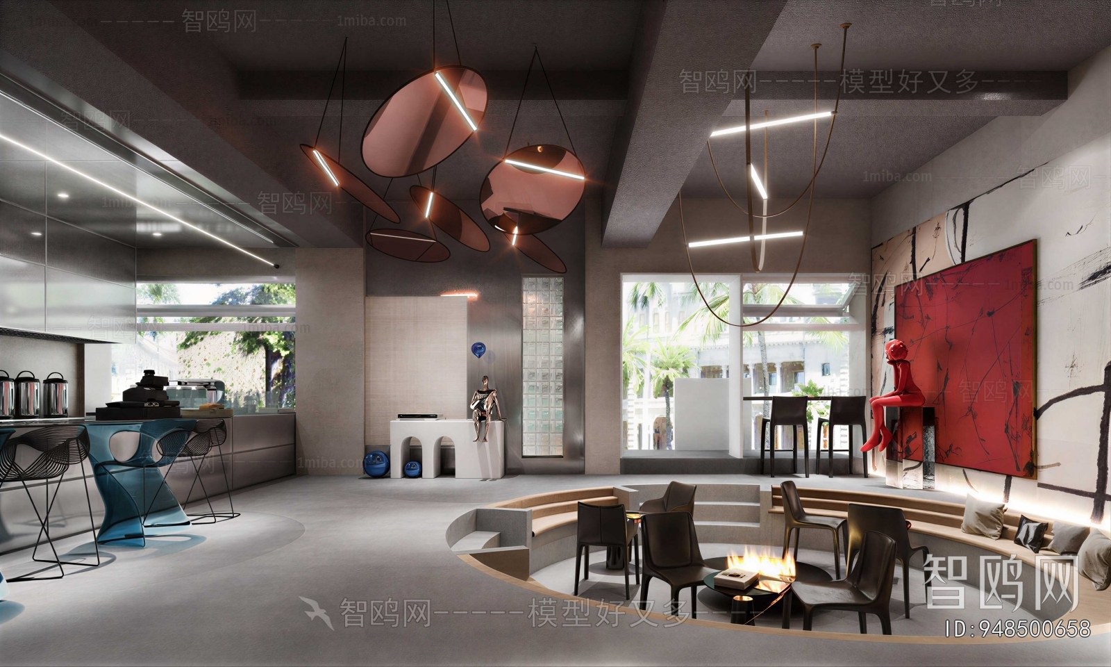 Modern Cafe