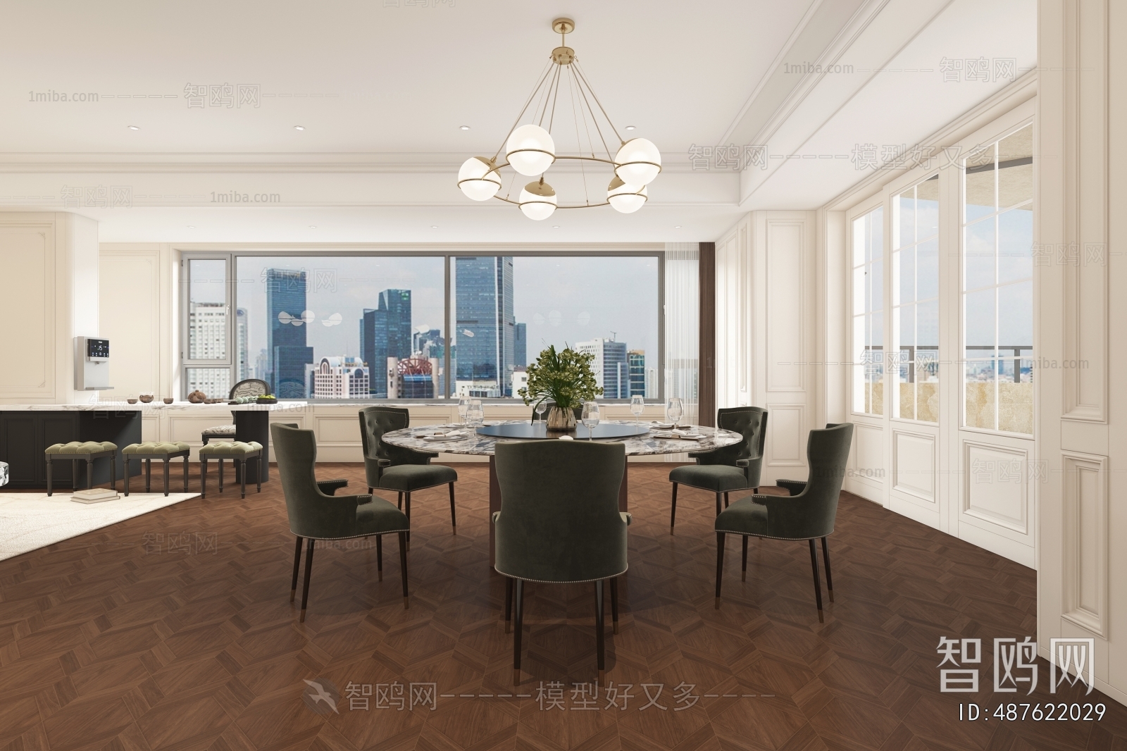 French Style Dining Room