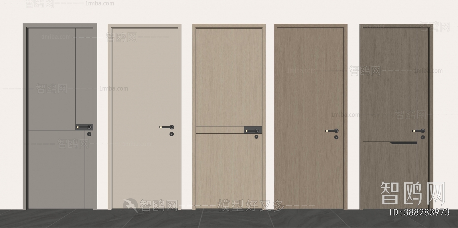 Modern Single Door