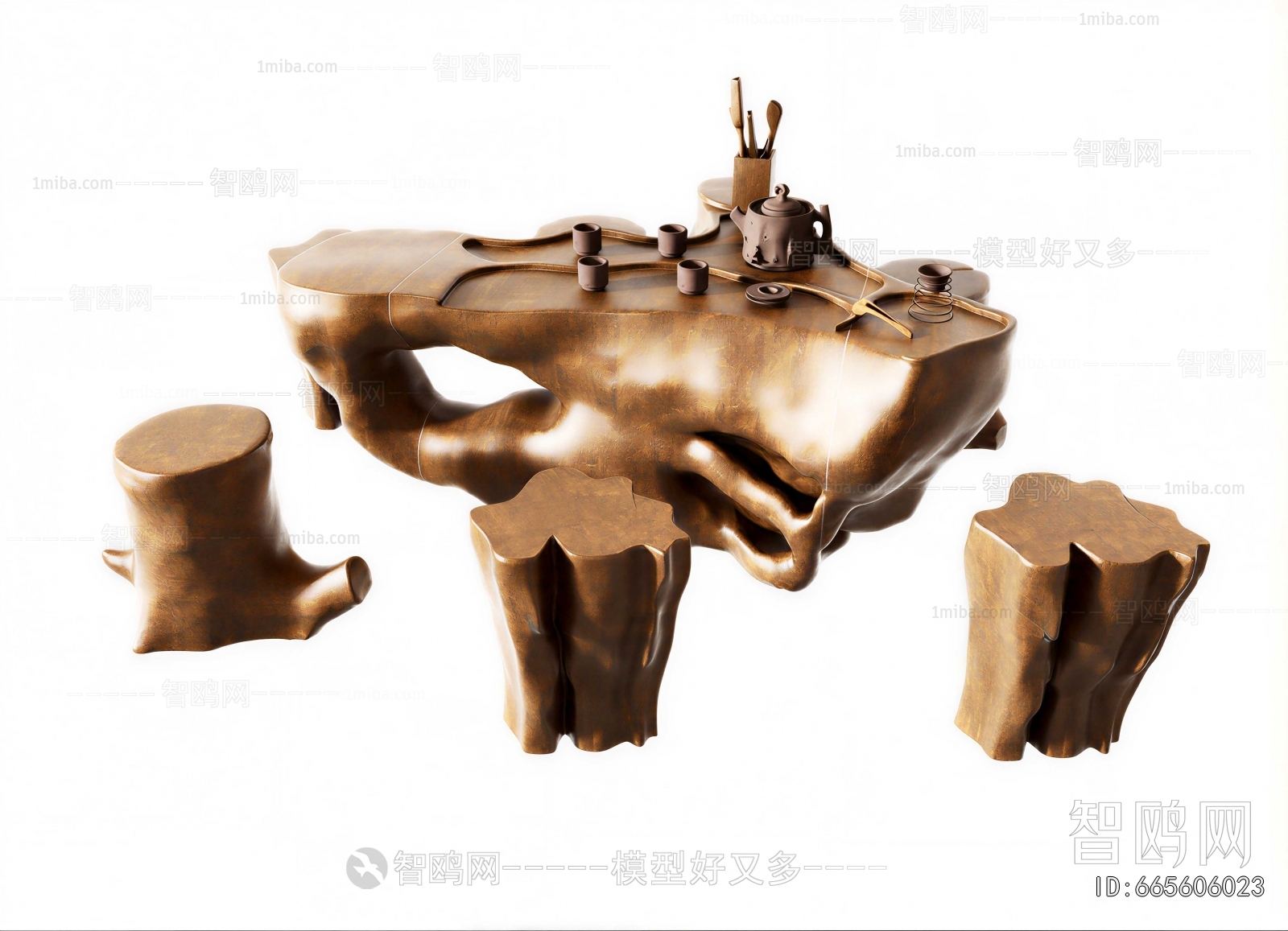 Chinese Style Tea Tables And Chairs