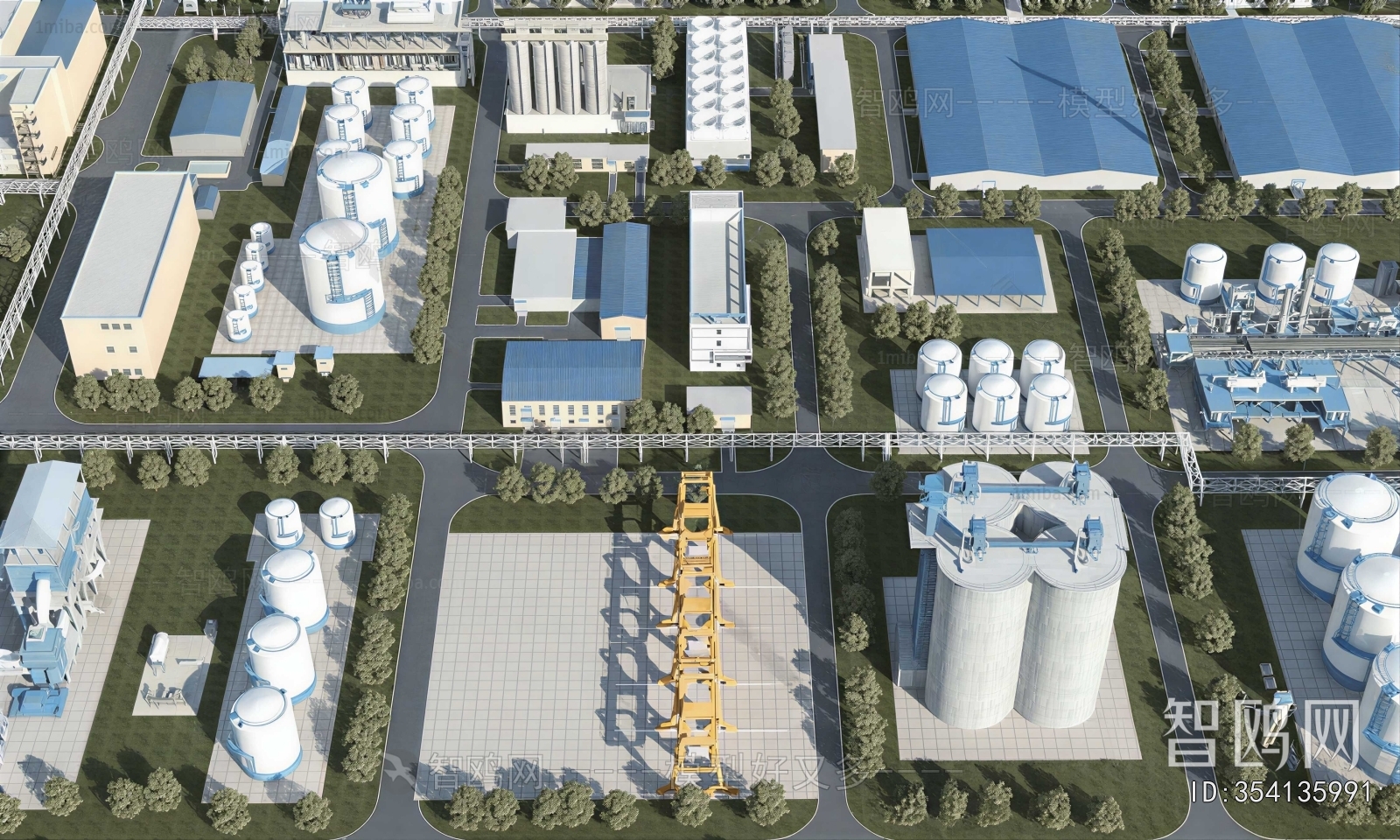 Modern Industrial Building