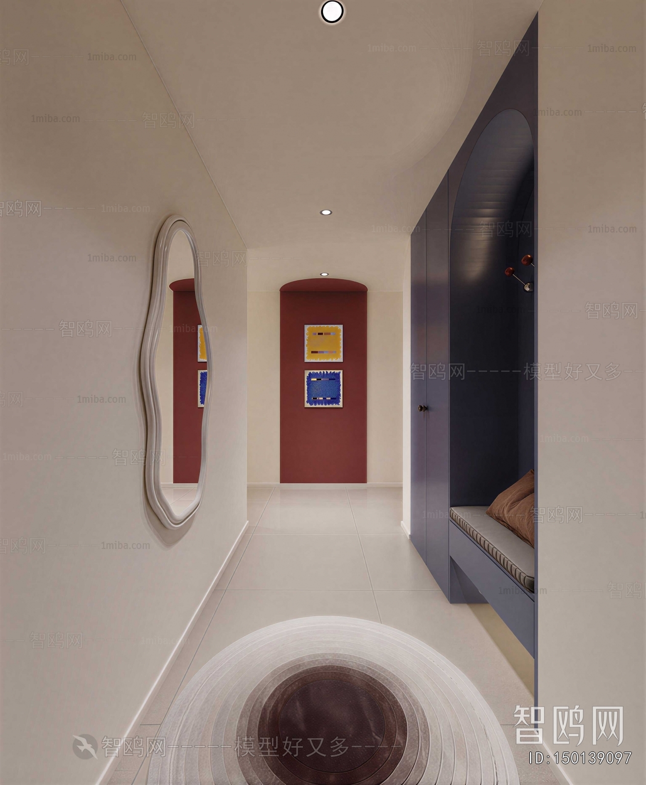 Modern Hallway