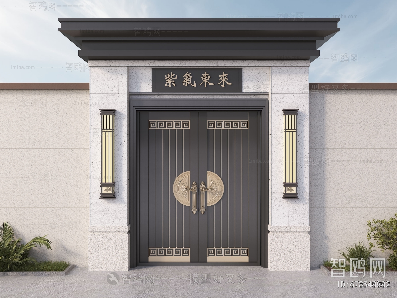 New Chinese Style Gate