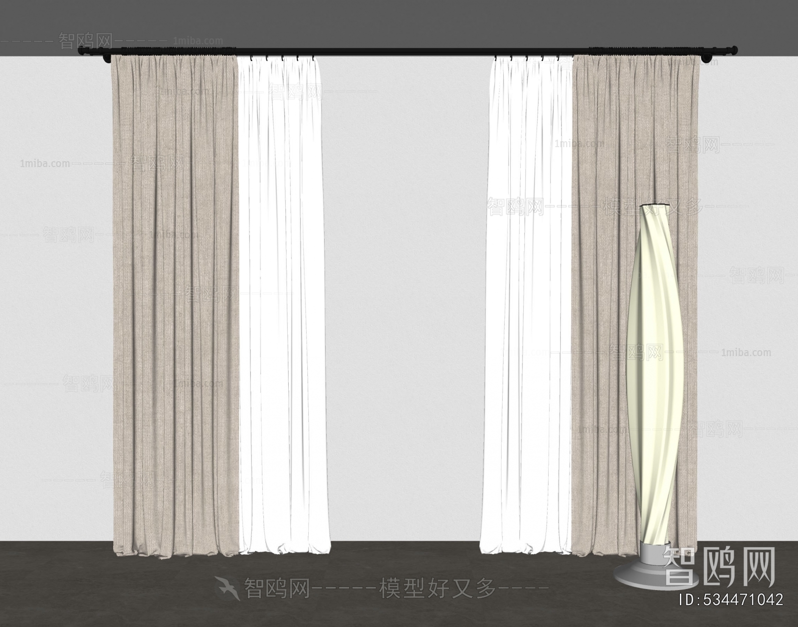 Modern The Curtain
