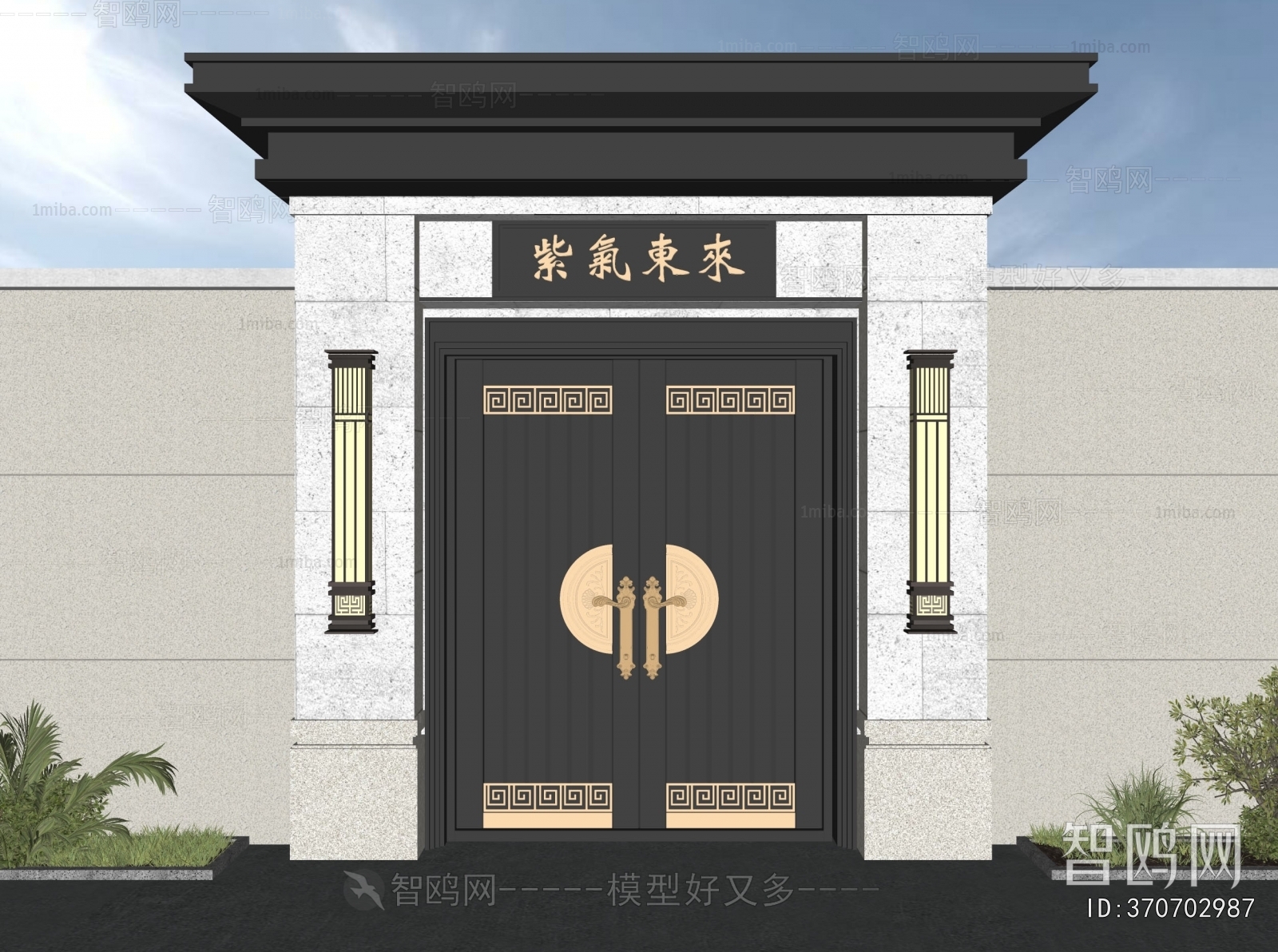 New Chinese Style Gate