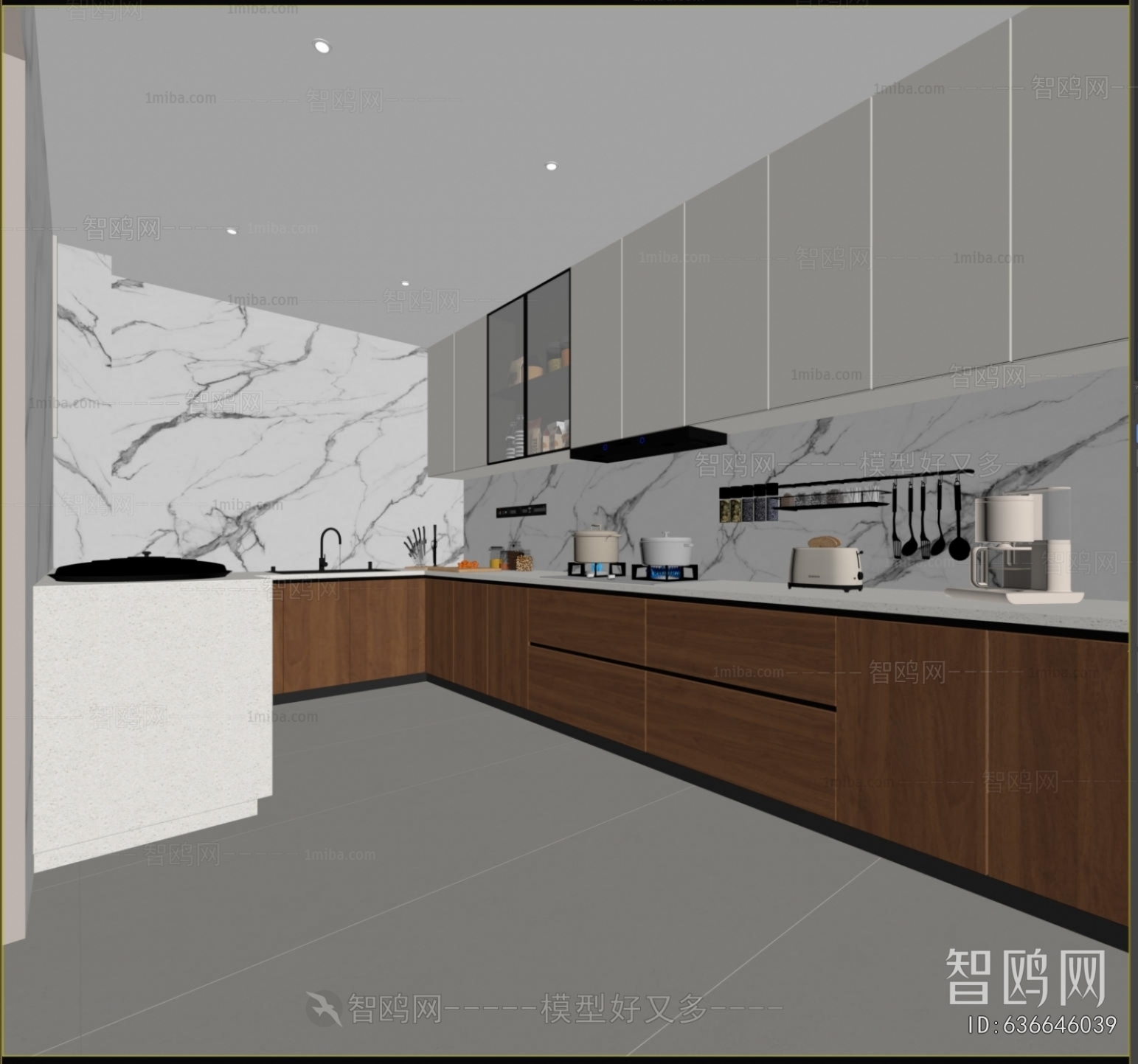 Modern The Kitchen