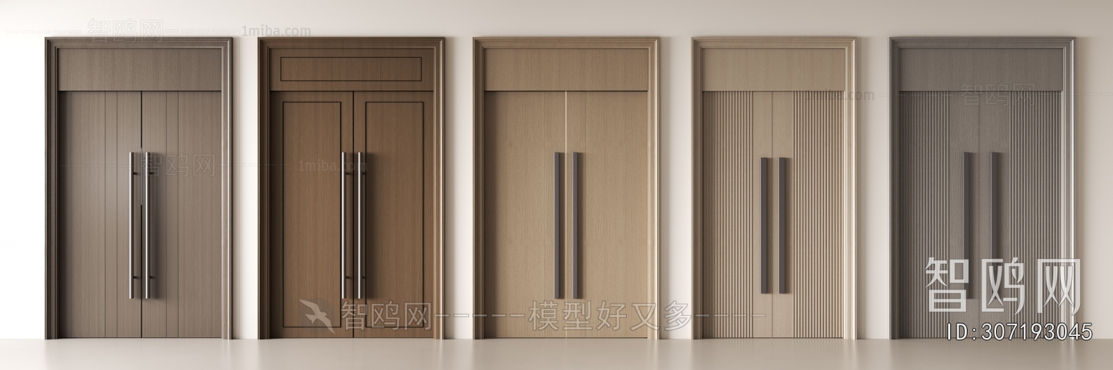 Modern Double Door