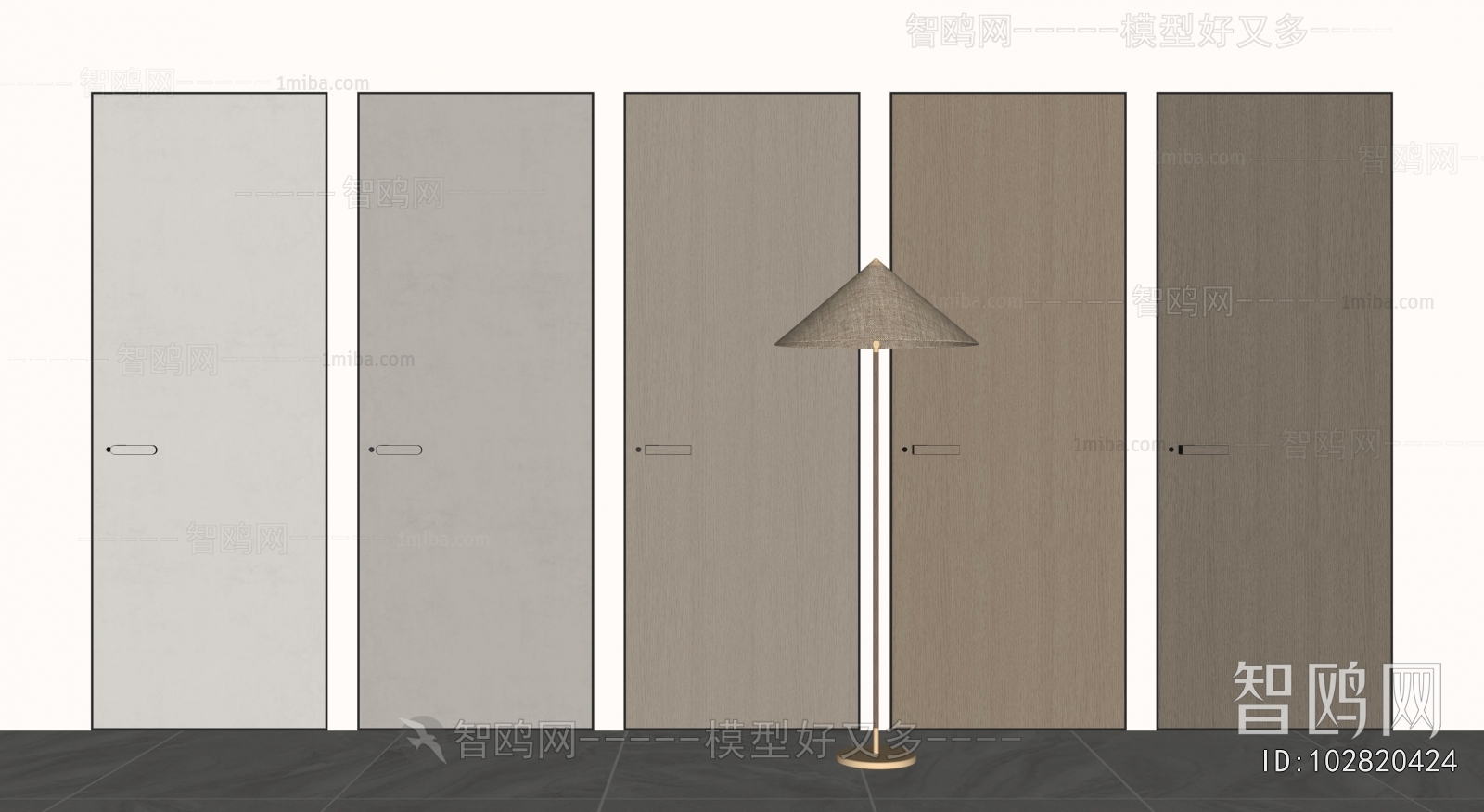 Modern Single Door