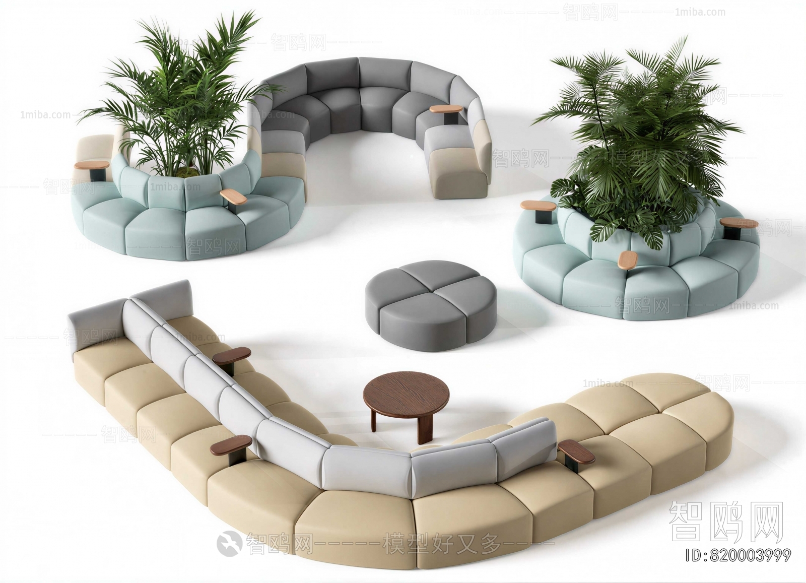 Modern Sofa Combination