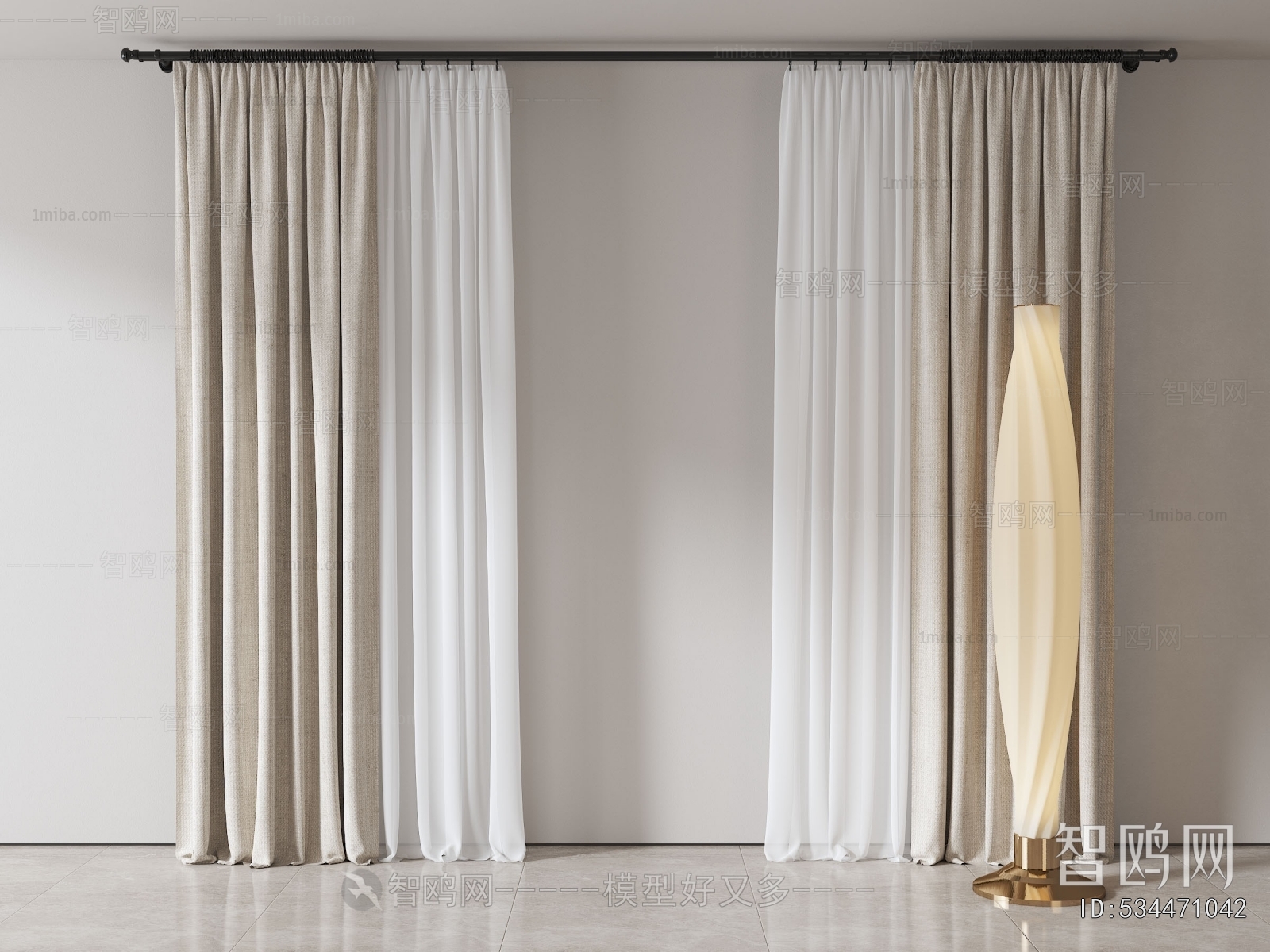 Modern The Curtain