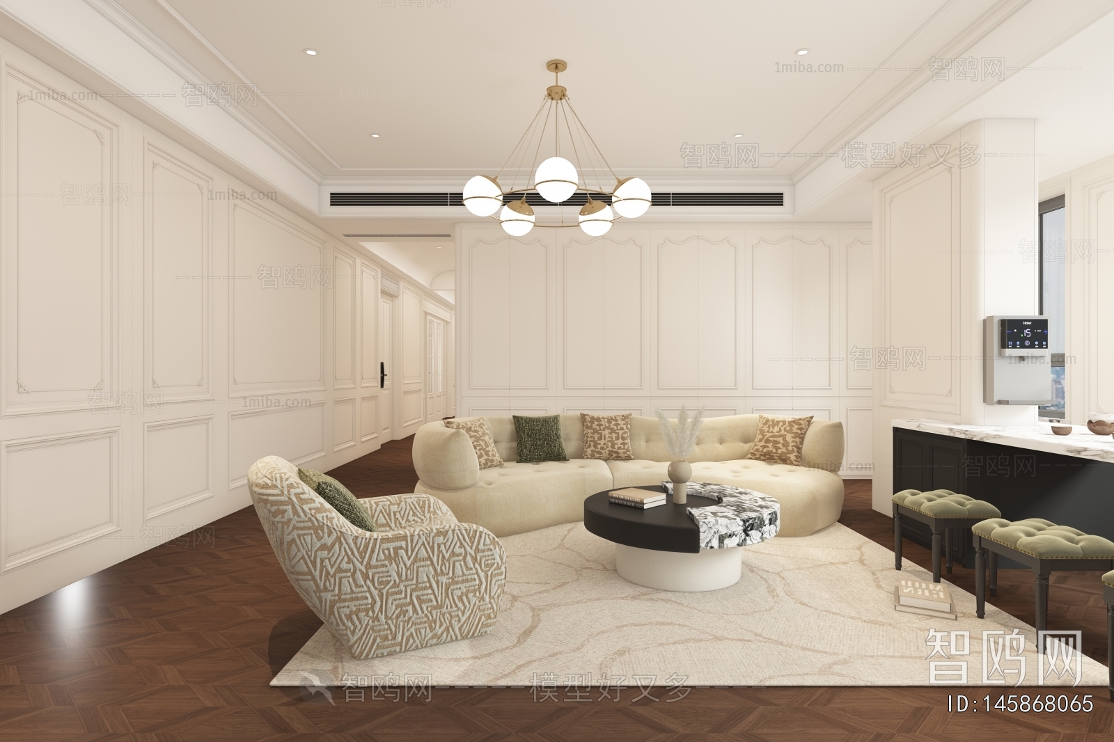French Style A Living Room