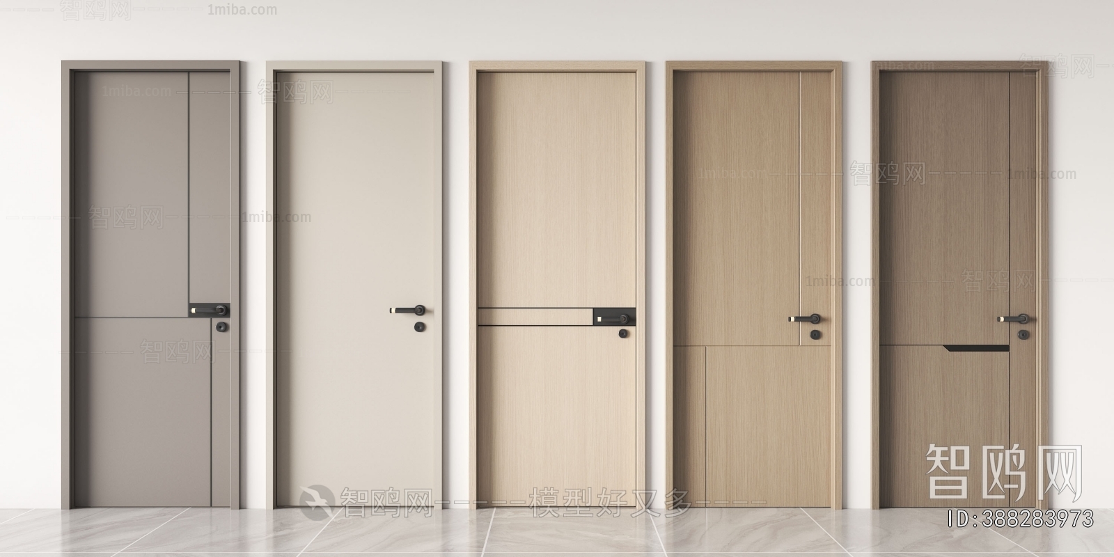 Modern Single Door
