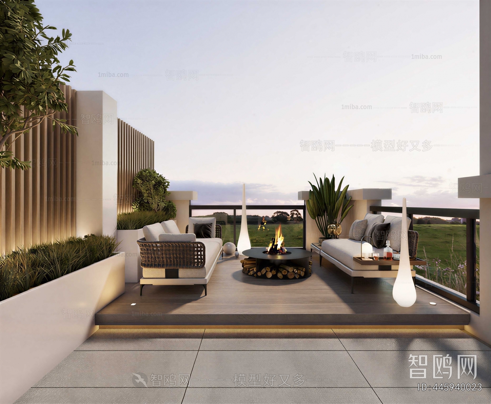 Modern Terrace