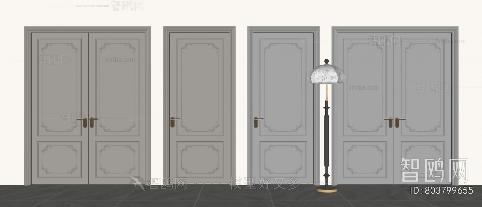 French Style Single Door