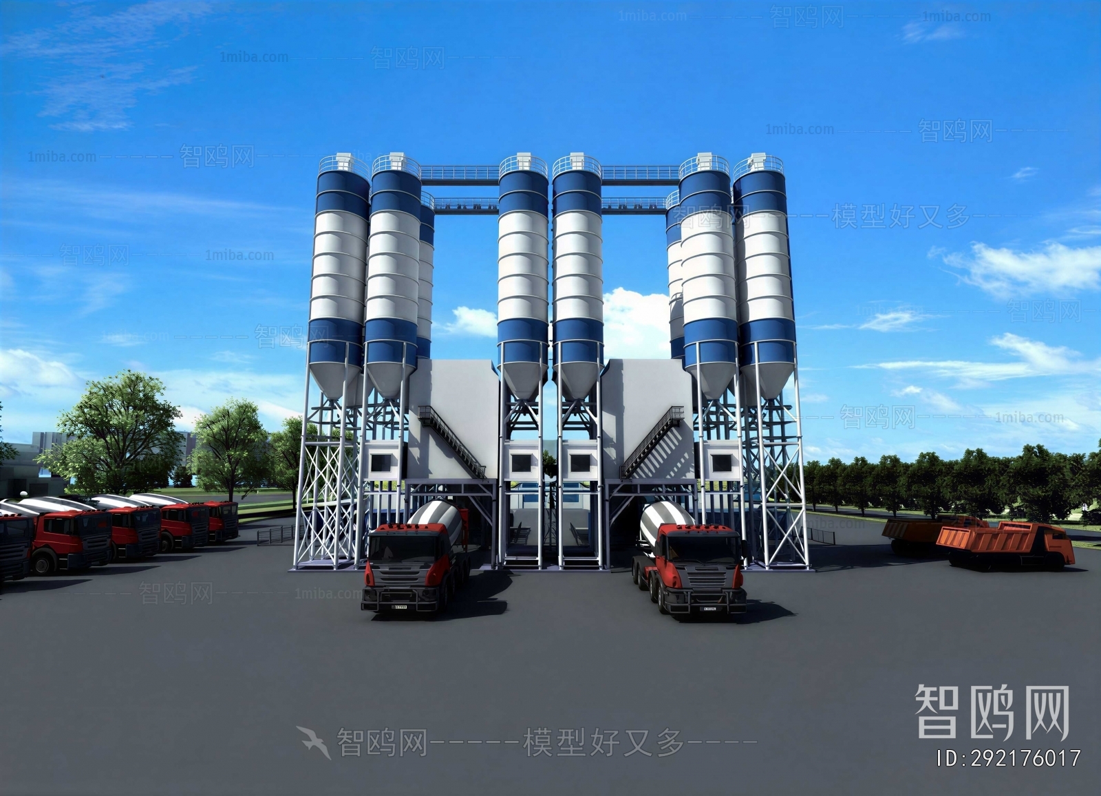 Modern Industrial Building