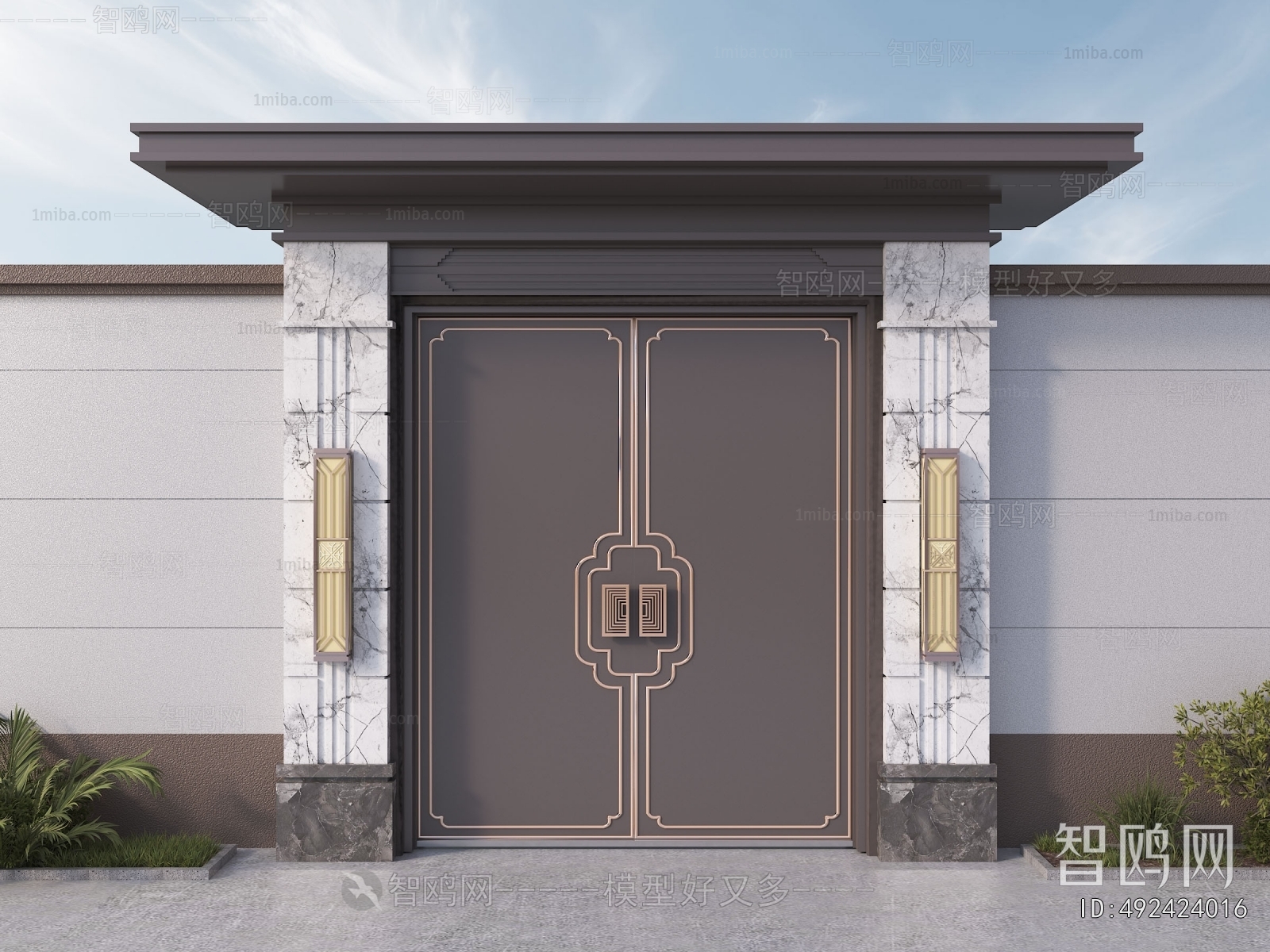 New Chinese Style Gate