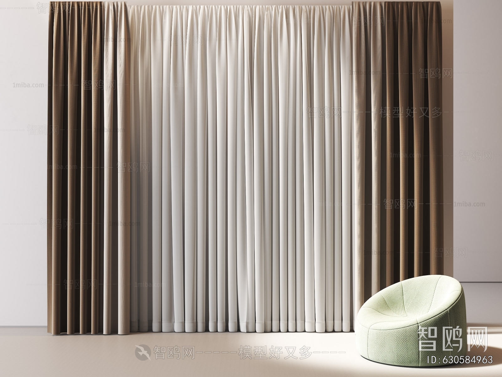 Modern The Curtain