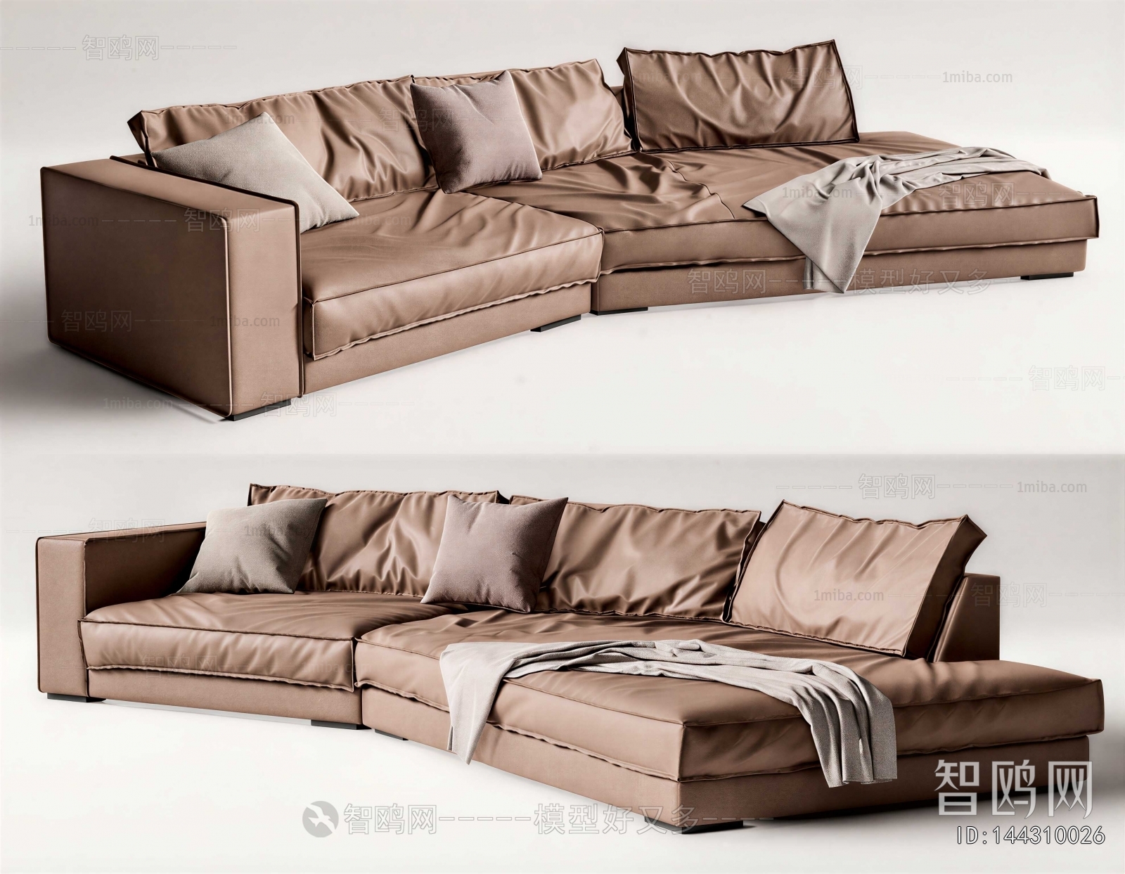 Modern Curved Sofa