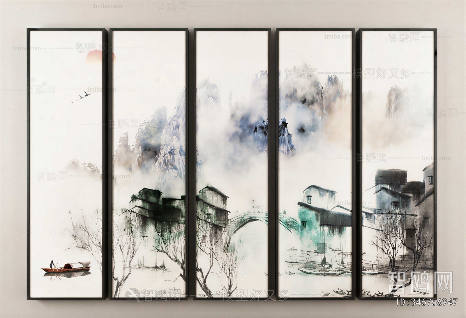 New Chinese Style Painting