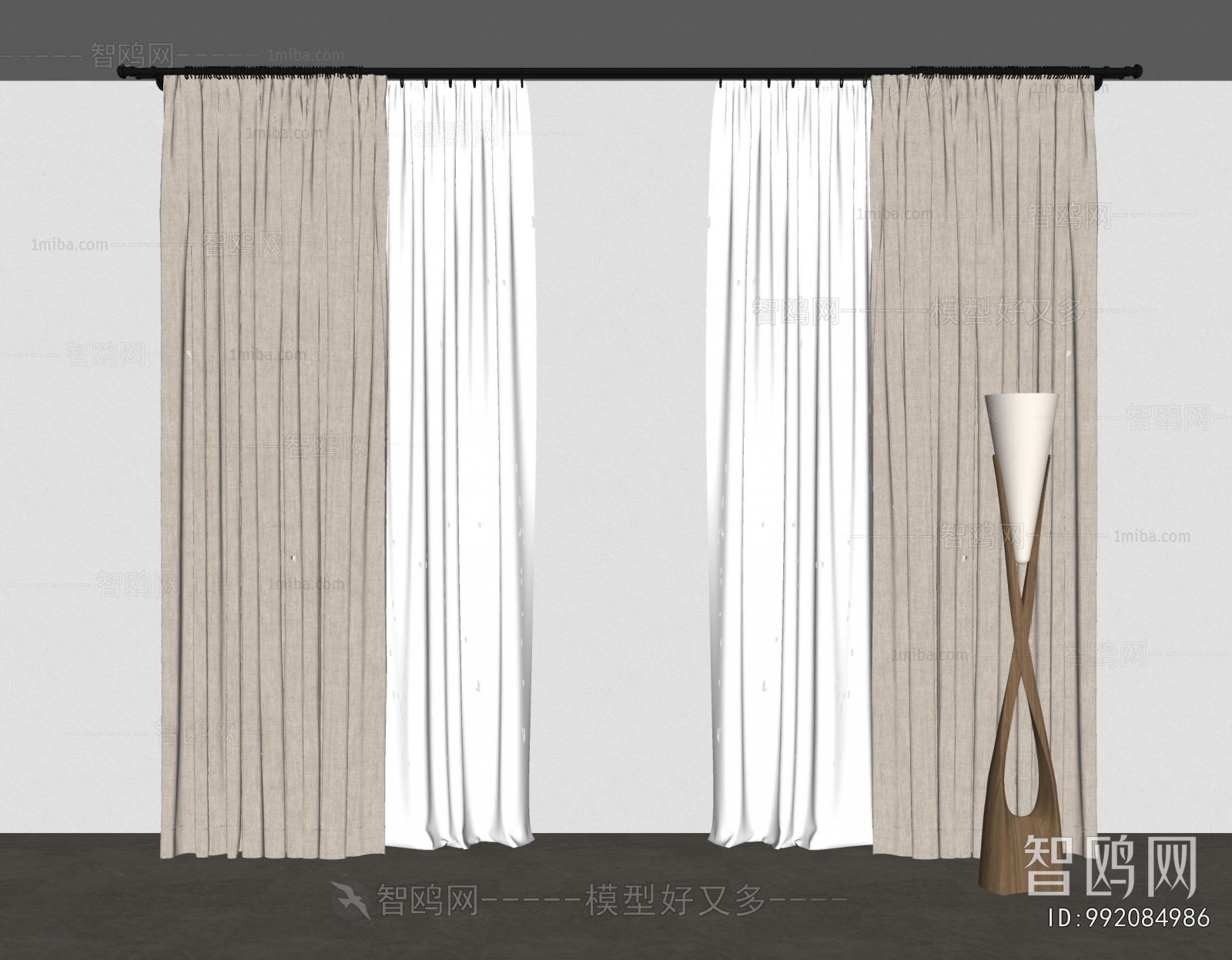 Modern The Curtain