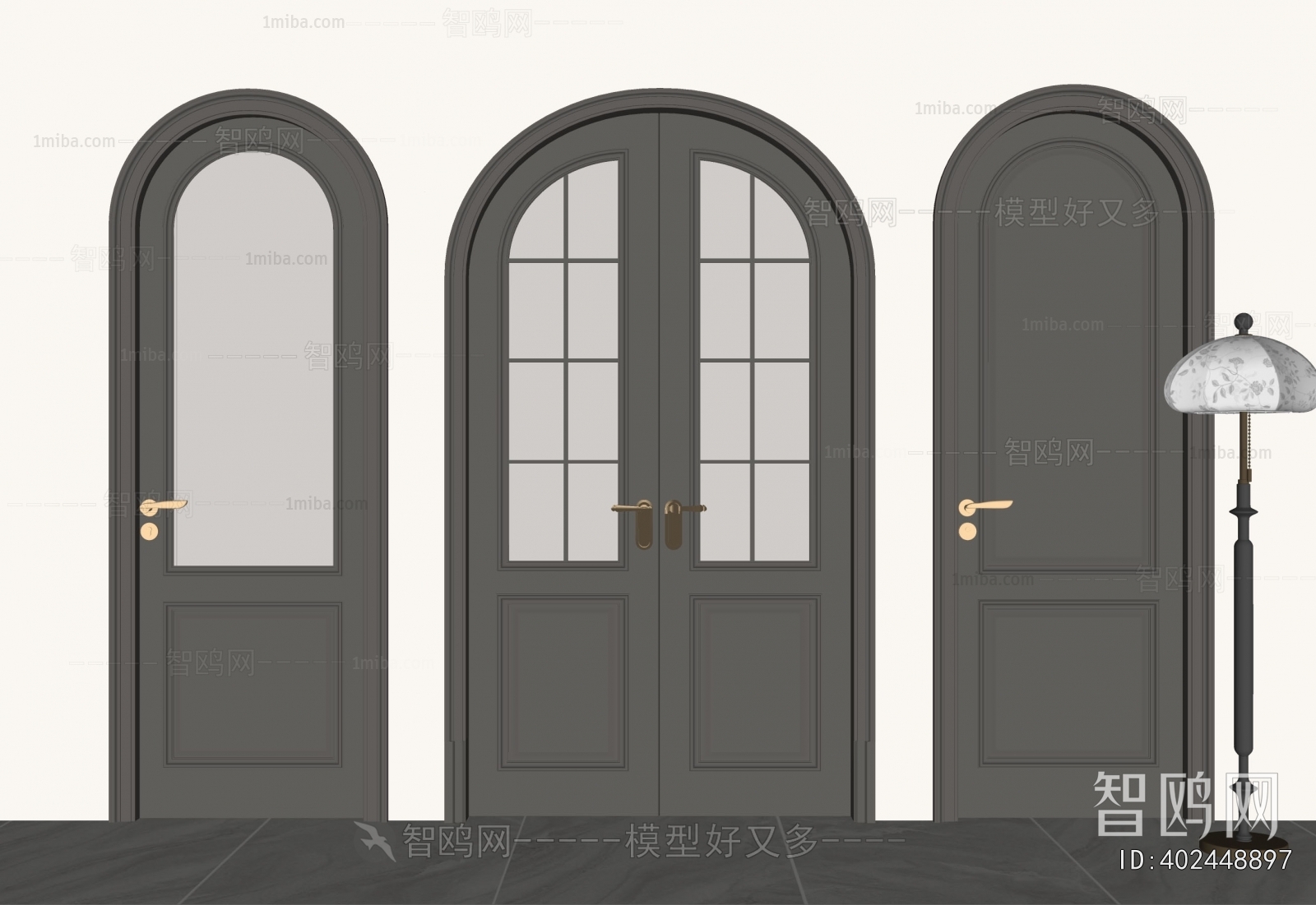 French Style Single Door