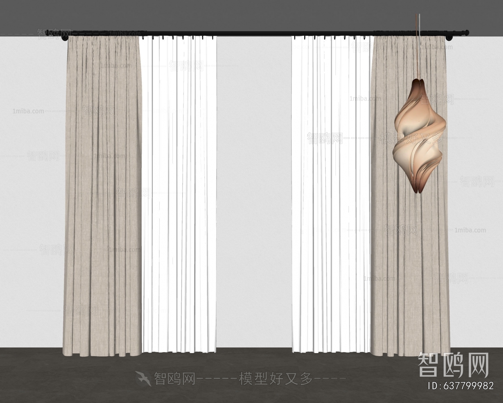 Modern The Curtain