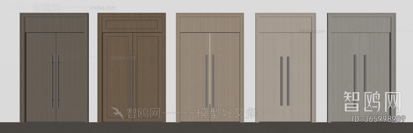 Modern Double Door
