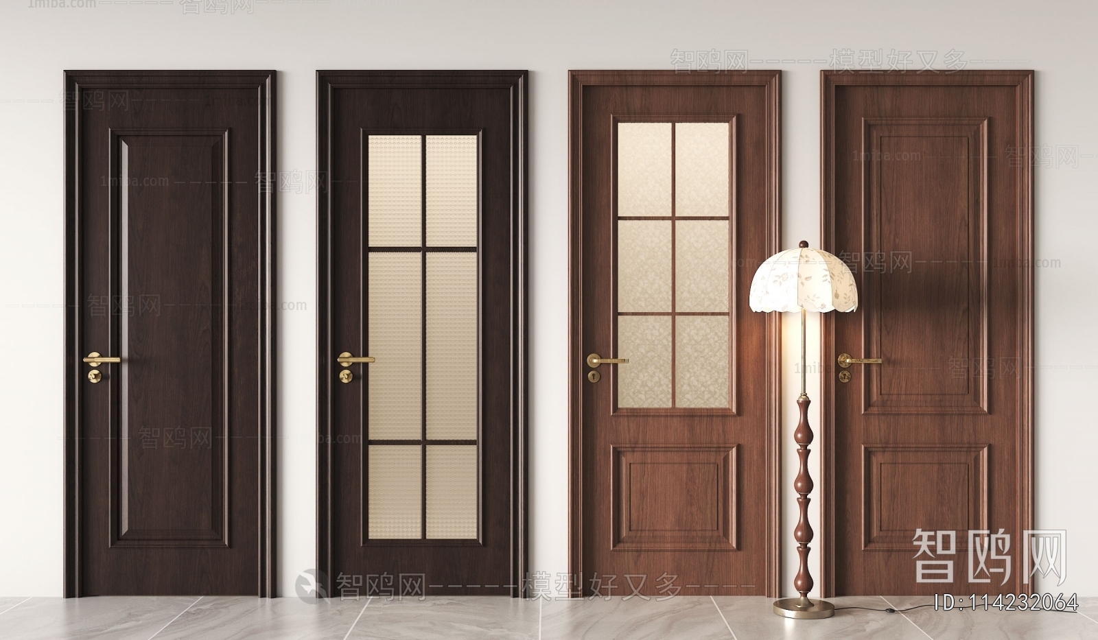 Chinese Style Single Door