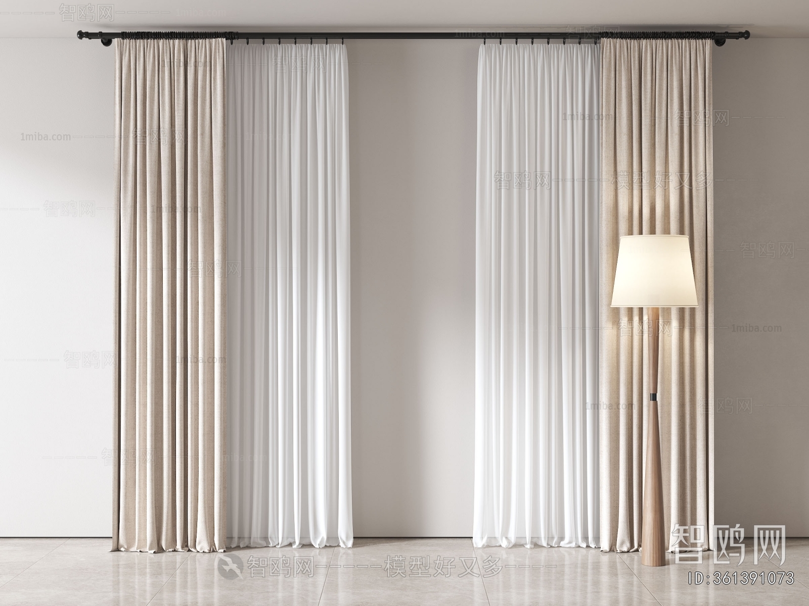 Modern The Curtain