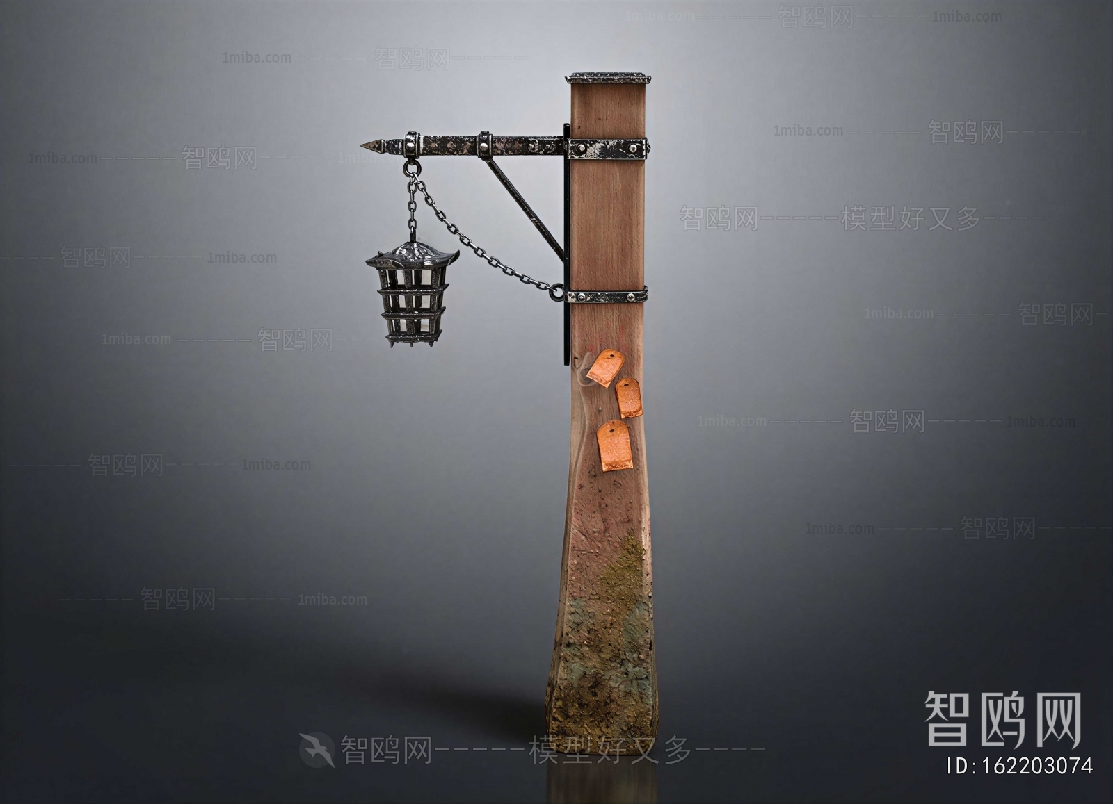 Industrial Style Outdoor Light